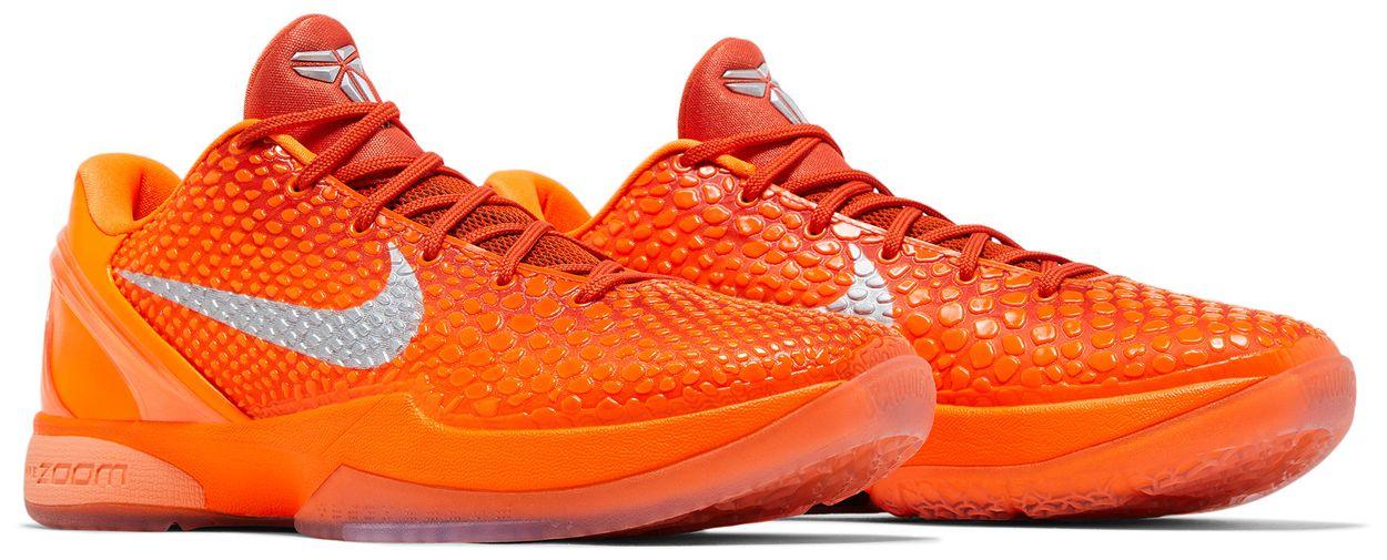 Nike Kobe 6 Protro Total Orange-Pair