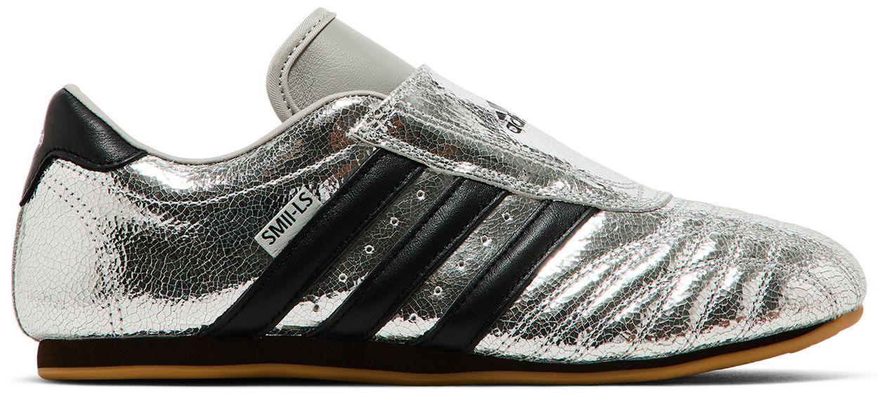 adidas Taekwondo Silver Metallic Black (Women's)-1