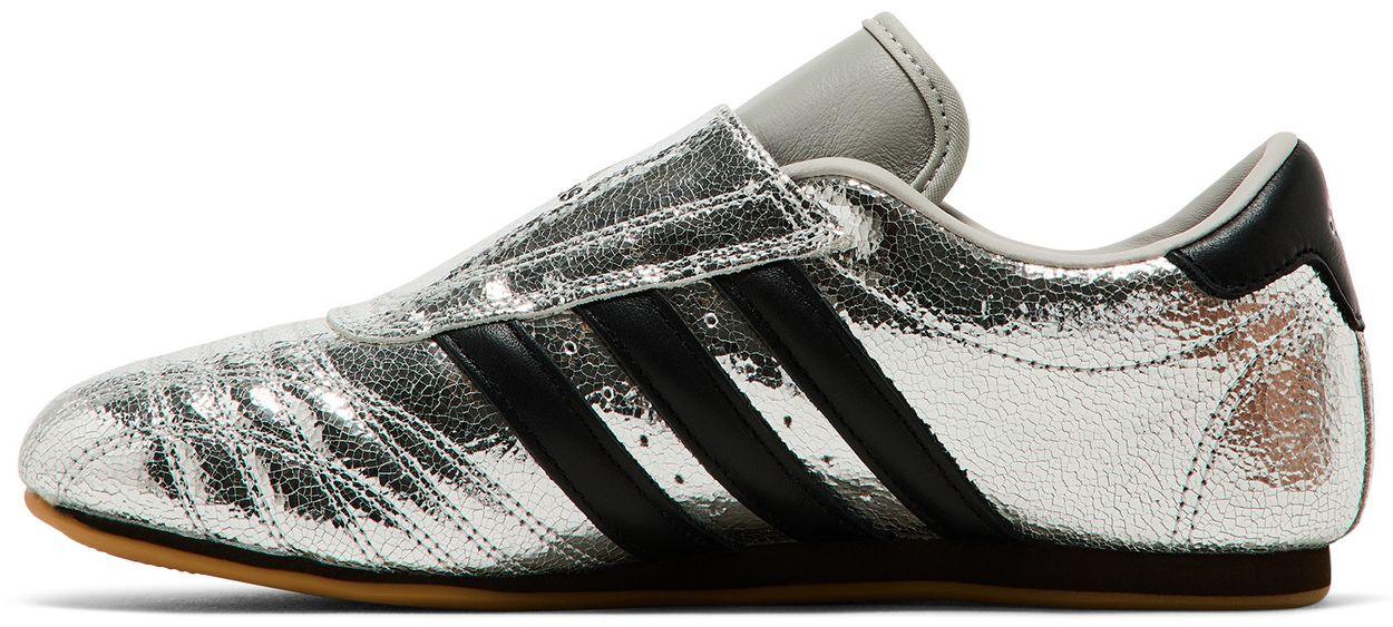 adidas Taekwondo Silver Metallic Black (Women's)-2