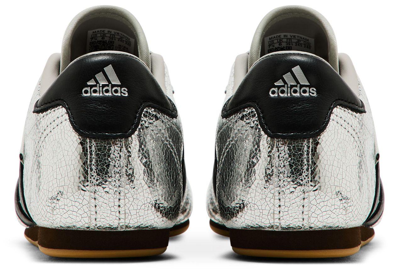 adidas Taekwondo Silver Metallic Black (Women's)-Back