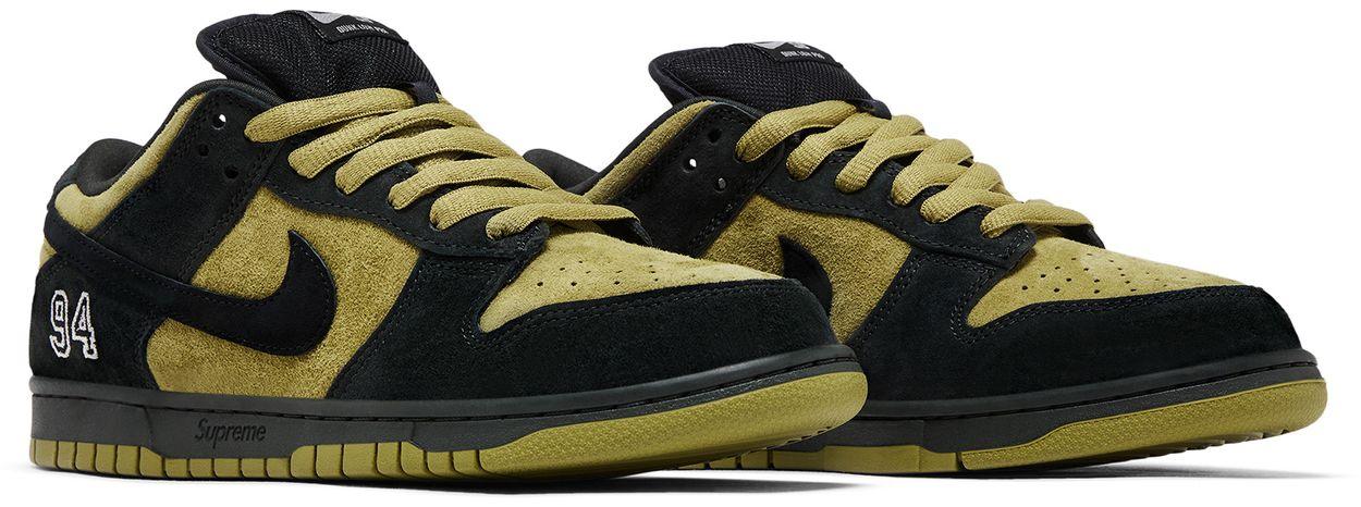 Nike SB Dunk Low Supreme 94 Camper Green-Pair