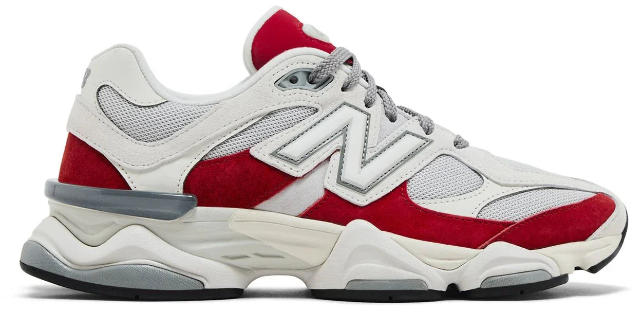 New Balance 9060 White Red-1
