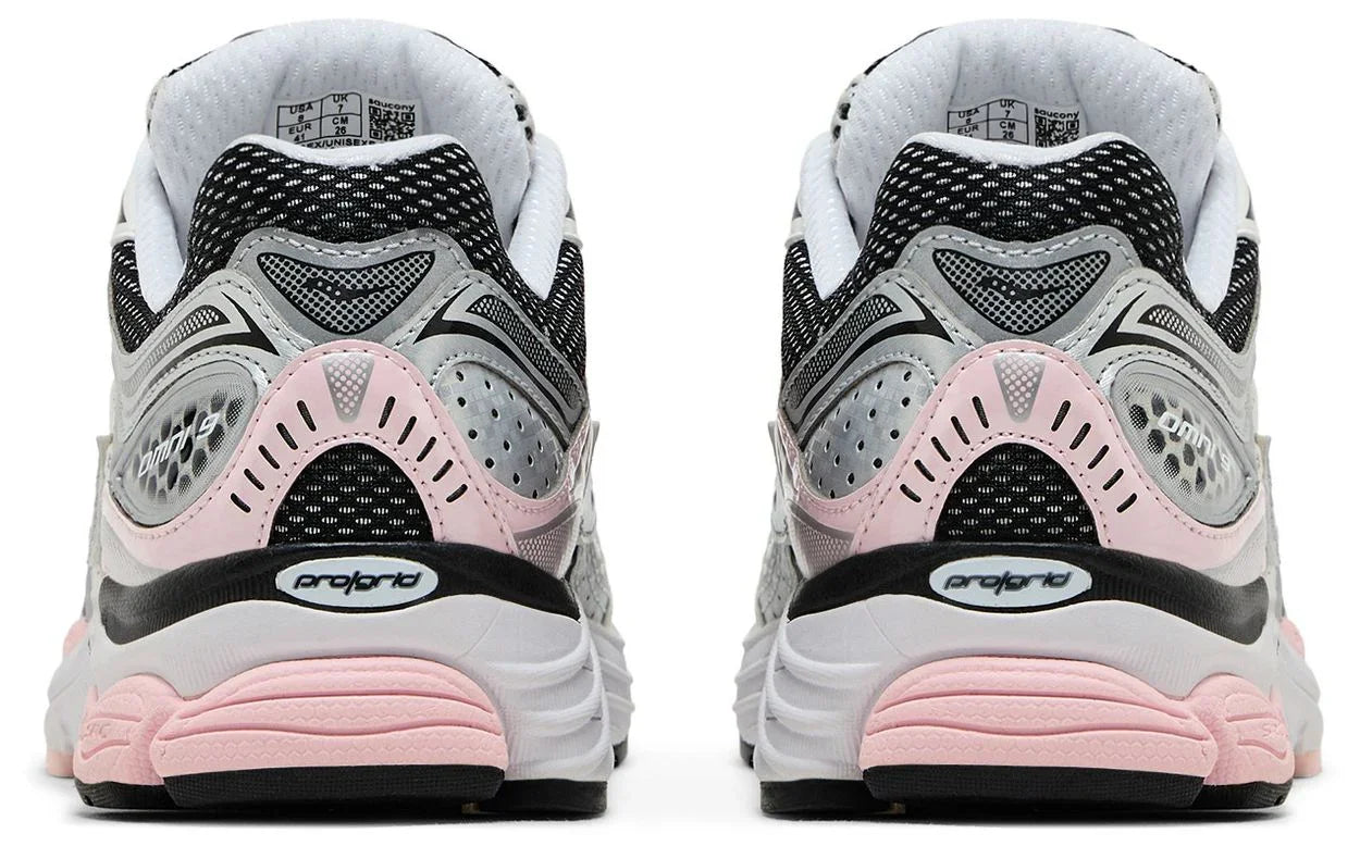 Saucony ProGrid Omni 9 Silver Pink-Back