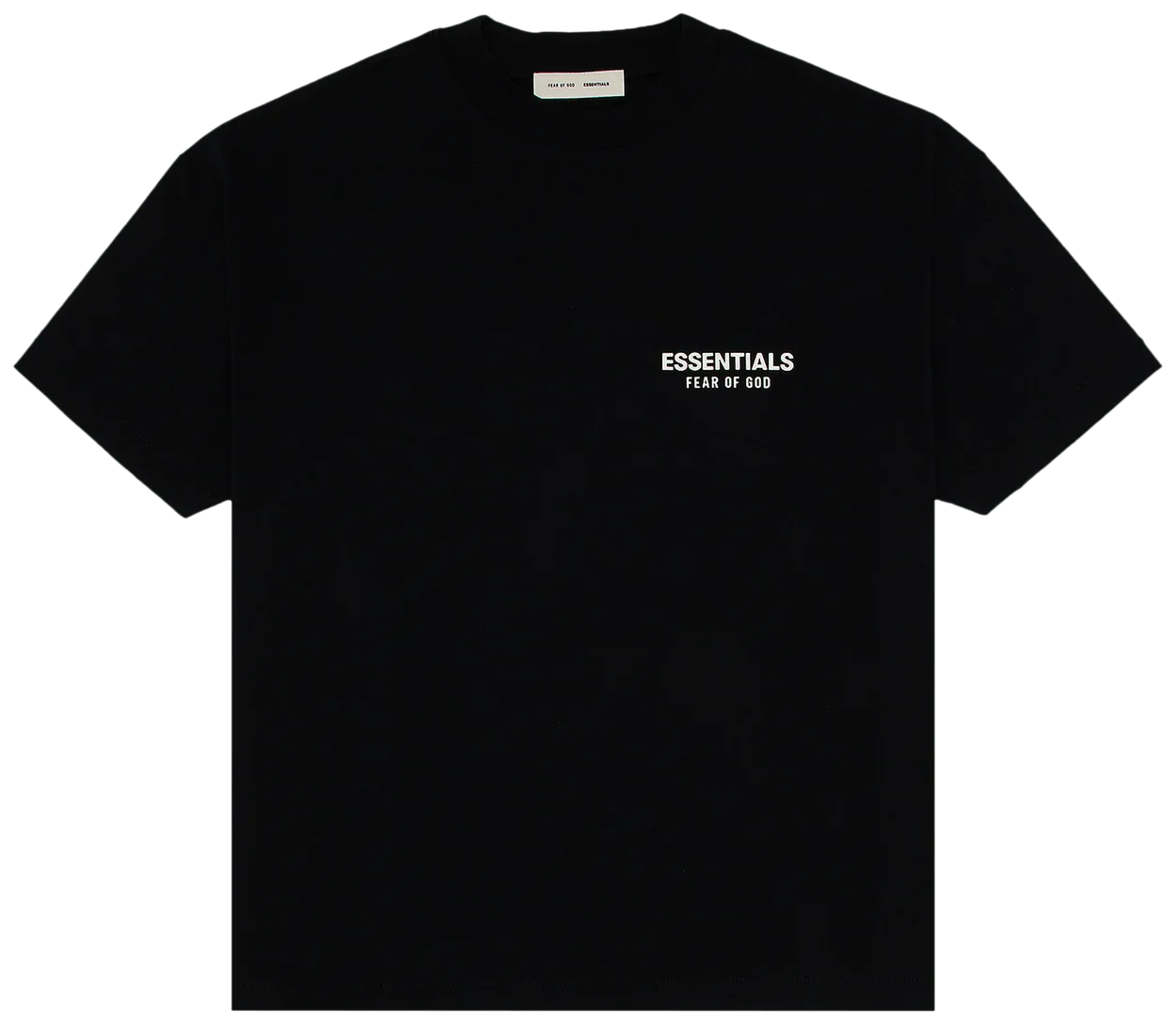Fear of God Essentials Classic Short Sleeve Tee Jet Black -1