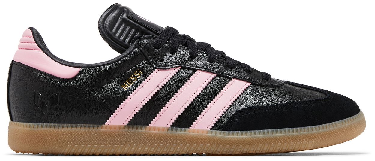 adidas Samba Messi Black Gold Metallic-1