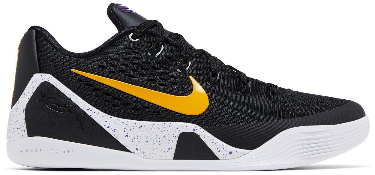 Nike Kobe 9 EM Low Protro TB Black University Gold-1