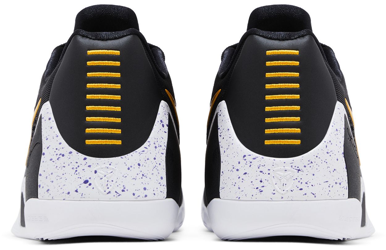 Nike Kobe 9 EM Low Protro TB Black University Gold-Back