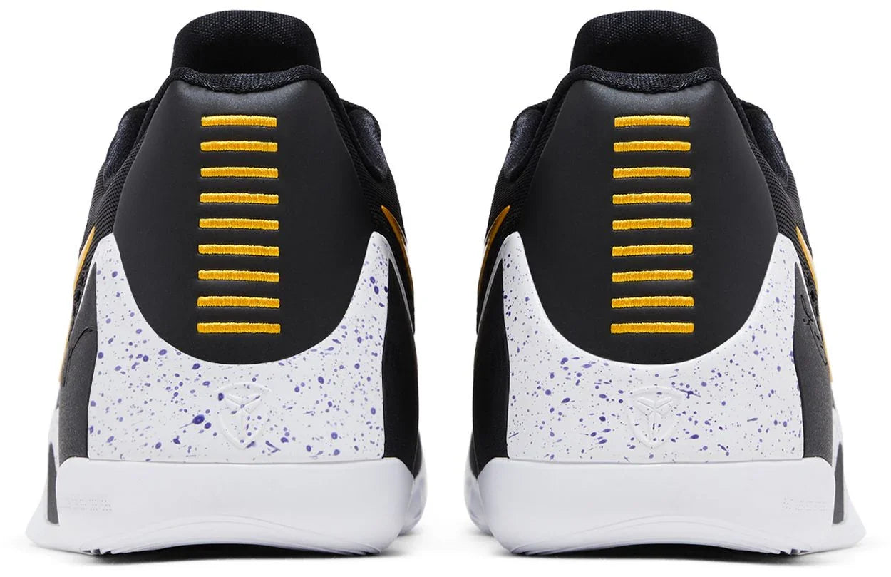 Nike Kobe 9 EM Low Protro TB Black University Gold-Back