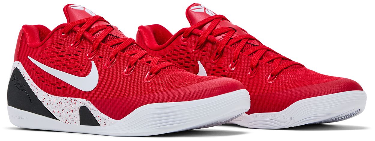 Nike Kobe 9 EM Low Protro TB University Red-Pair