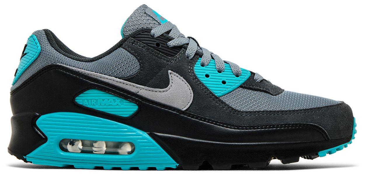 Nike Air Max 90 Cool Grey Dusty Cactus Black Wolf Grey-1