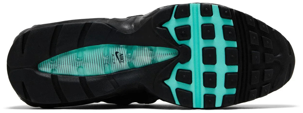 Nike Air Max 95 Black Aurora Green-Sole