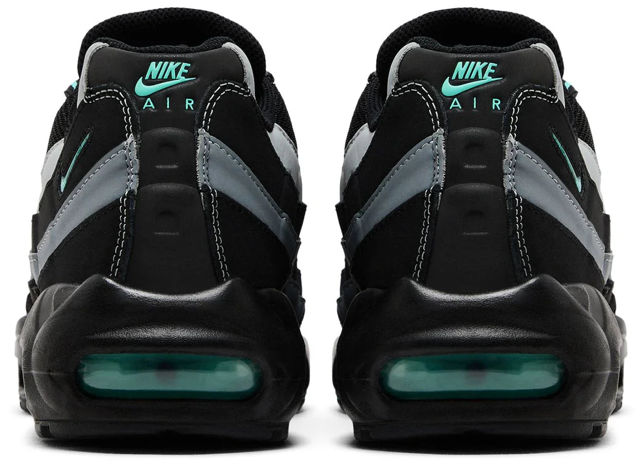 Nike Air Max 95 Black Aurora Green-Back