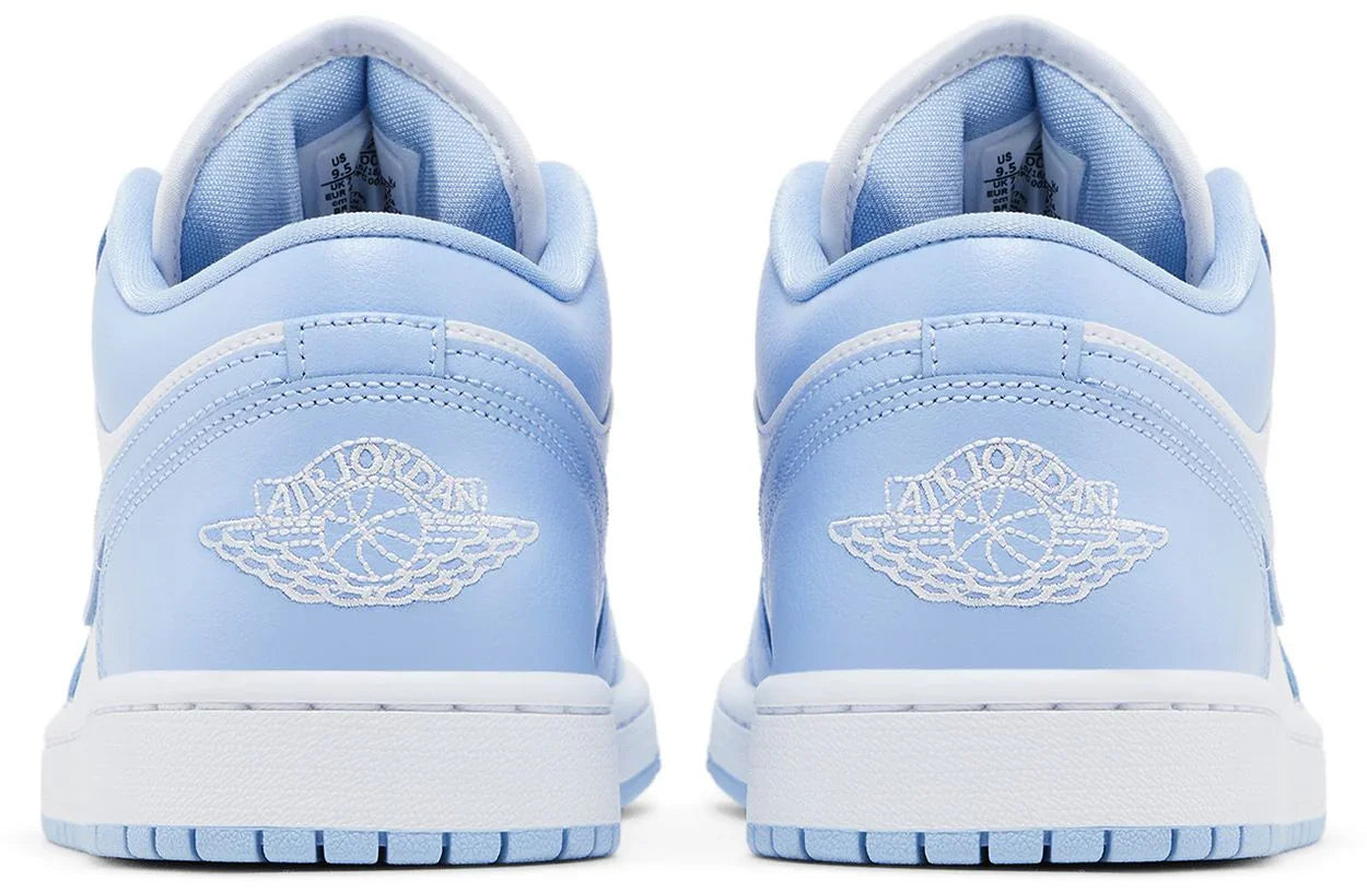 Jordan 1 Low White Aluminum (Women's)-Back