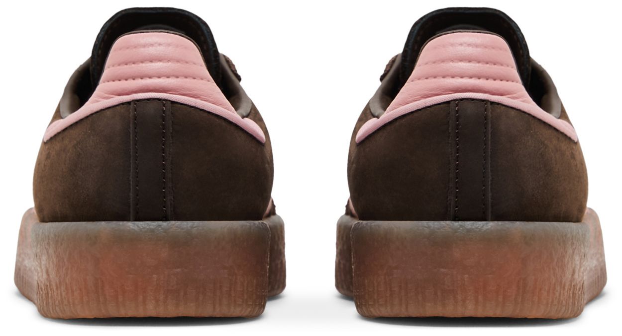 adidas Sambae Dark Brown Wonder Mauve (Women's)-Back
