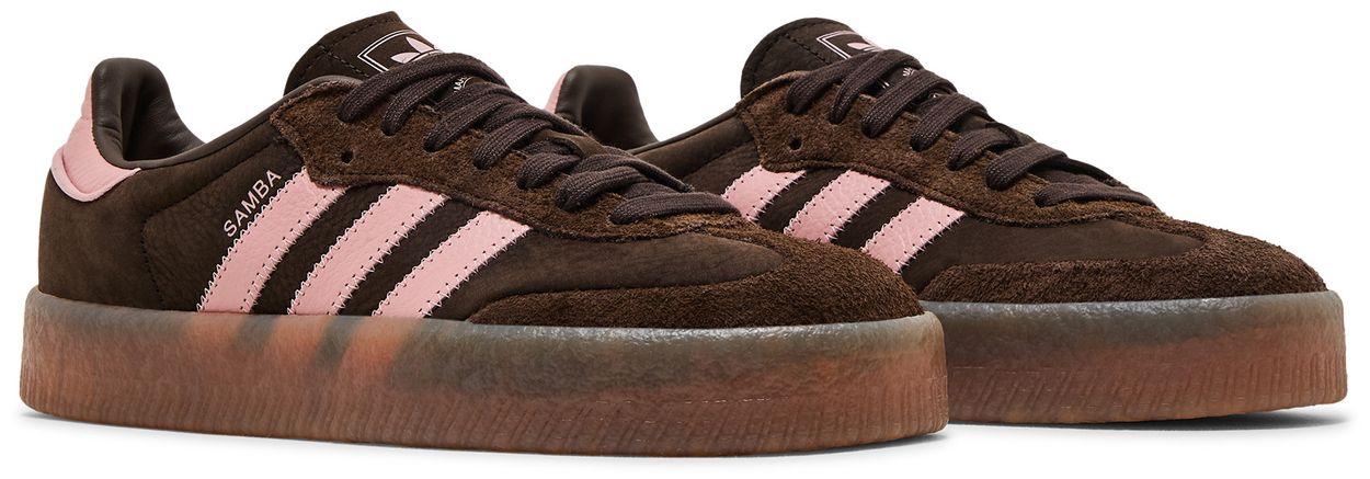 adidas Sambae Dark Brown Wonder Mauve (Women's)-Pair