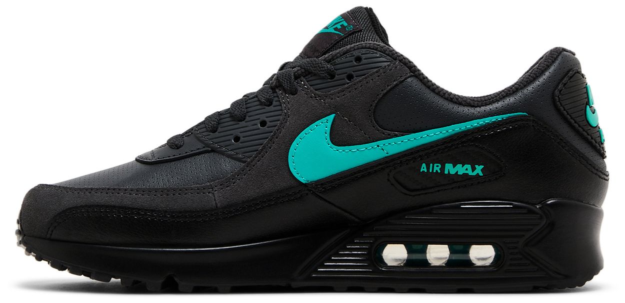 Nike Air Max 90 Black Clear Jade-2