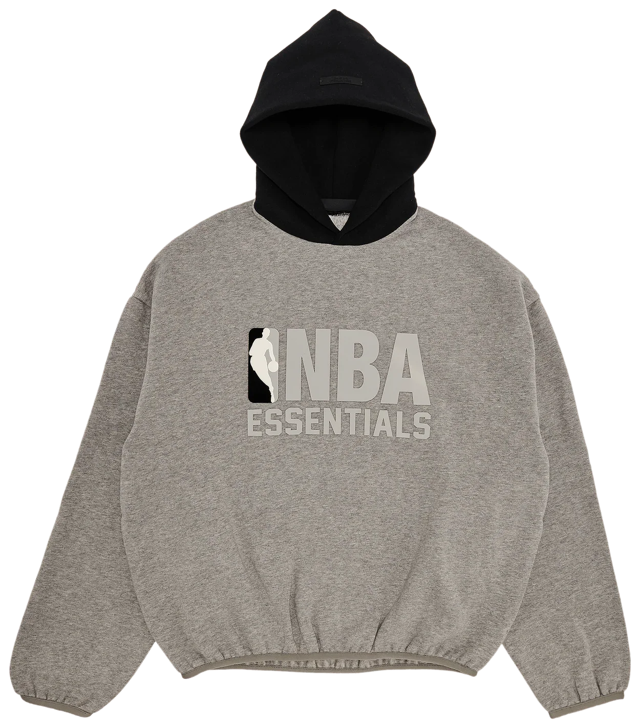 Fear of God Essentials NBA Hoodie Warm Heather/Black -1