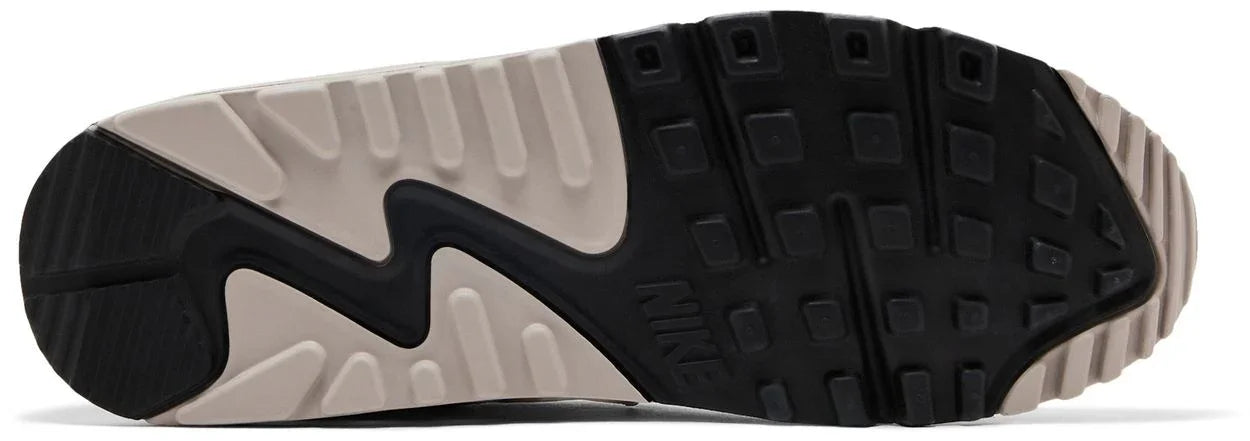 Nike Air Max 90 White College Grey Vast Grey University Red-Sole