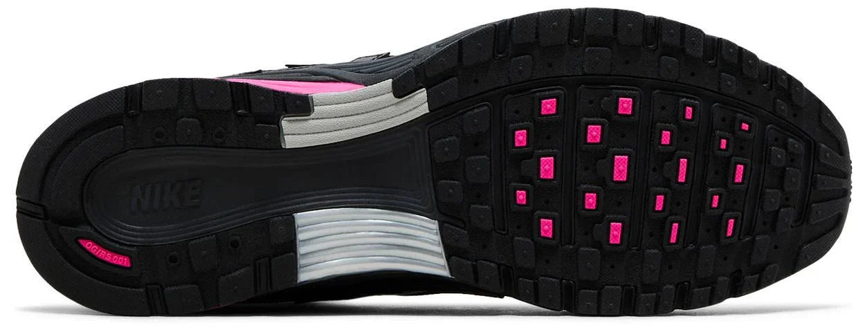 Nike P-6000 Pink Blast Metallic Silver Black-Sole