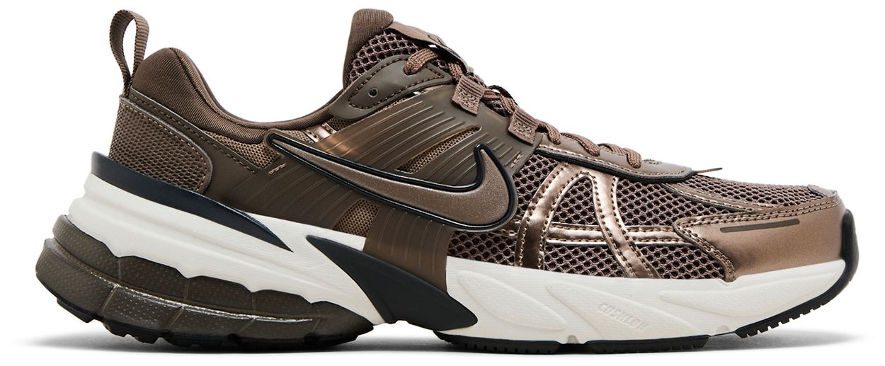Nike V2K Run Mink Brown Ironstone Team Anthracite (Women's)-1