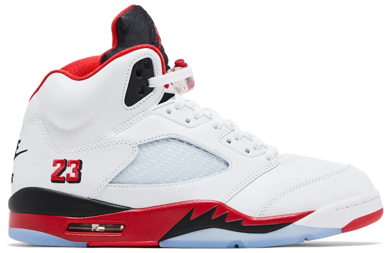 Jordan 5 Retro Fire Red Black Tongue (2025)-1