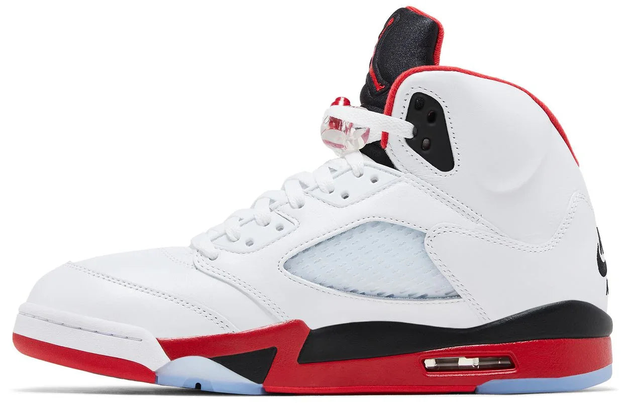 Jordan 5 Retro Fire Red Black Tongue (2025)-2