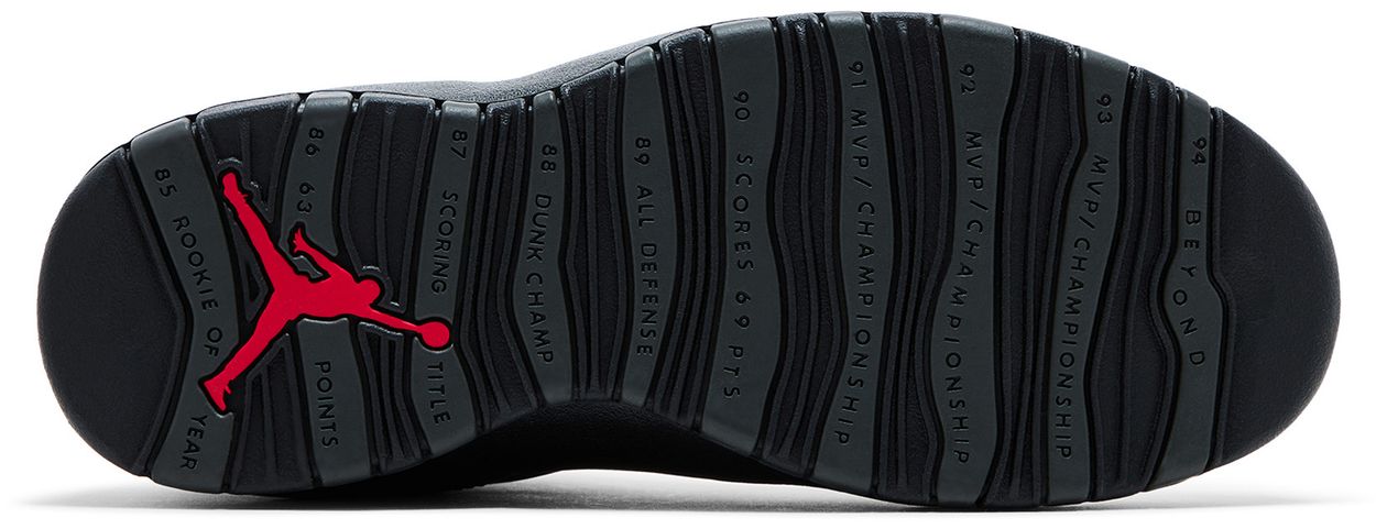 Jordan 10 Retro Shadow (2025)-Sole