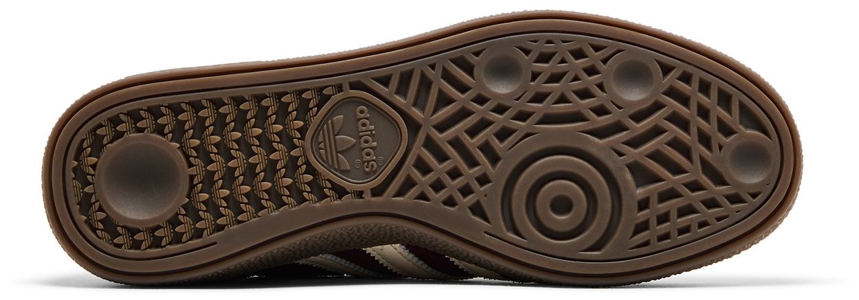 adidas Handball Spezial Maroon Off White Gum (Women's)-Sole