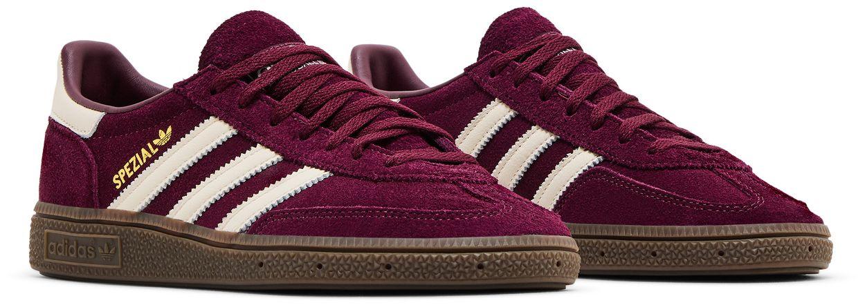adidas Handball Spezial Maroon Off White Gum (Women's)-Pair