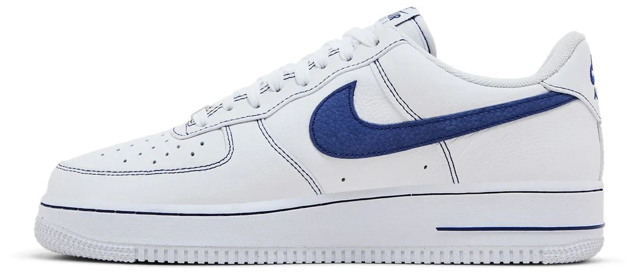 Nike Air Force 1 Low '07 LV8 White Deep Royal Blue-2