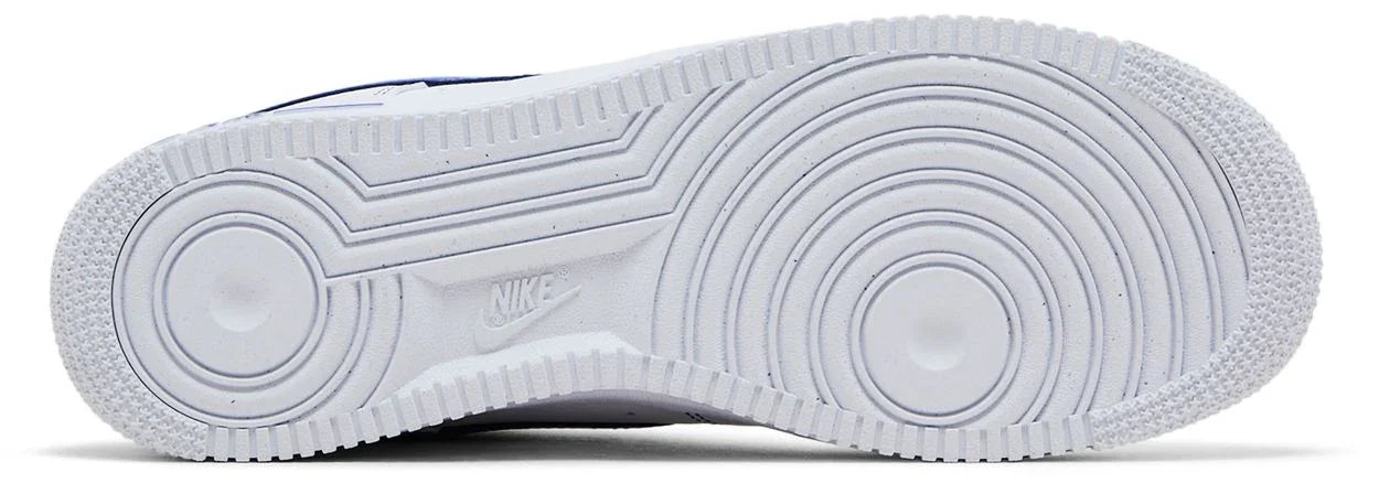 Nike Air Force 1 Low '07 LV8 White Deep Royal Blue-Sole