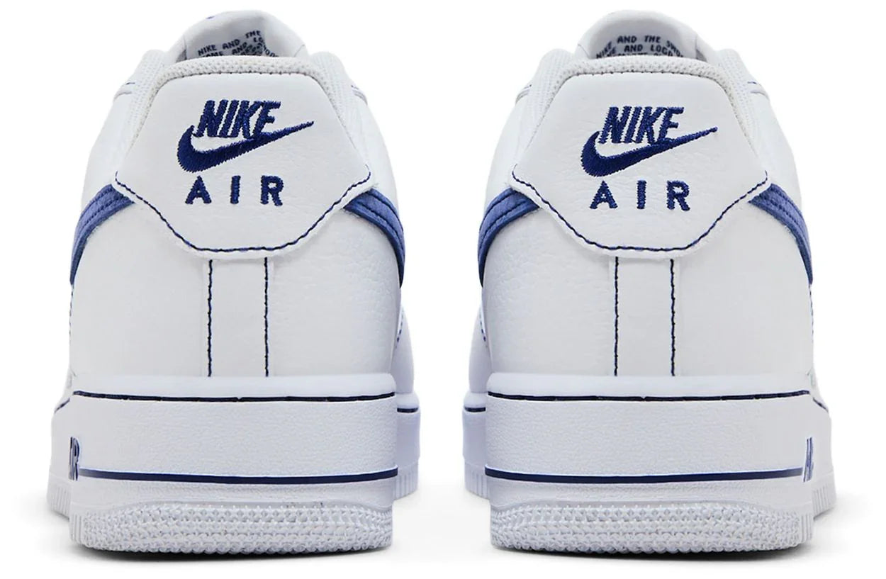 Nike Air Force 1 Low '07 LV8 White Deep Royal Blue-Back