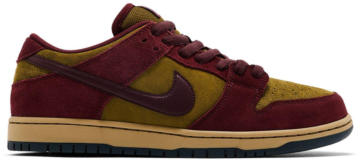 Nike SB Dunk Low Dark Team Red Olive Flak-1