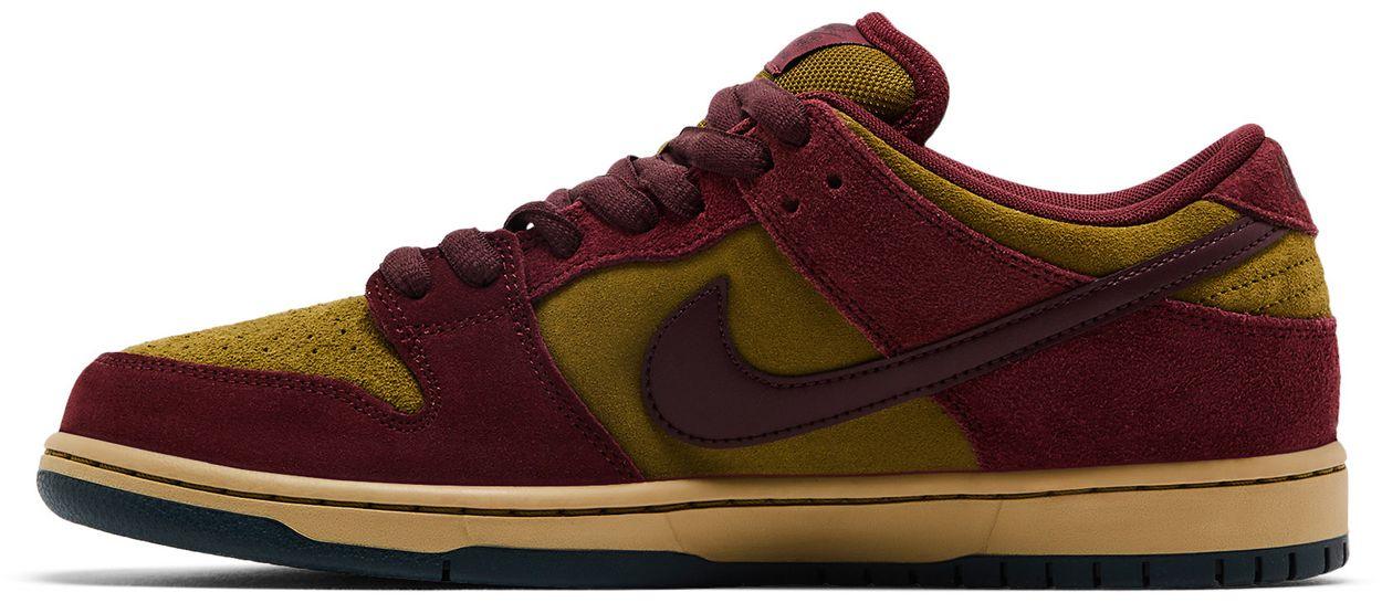Nike SB Dunk Low Dark Team Red Olive Flak-2