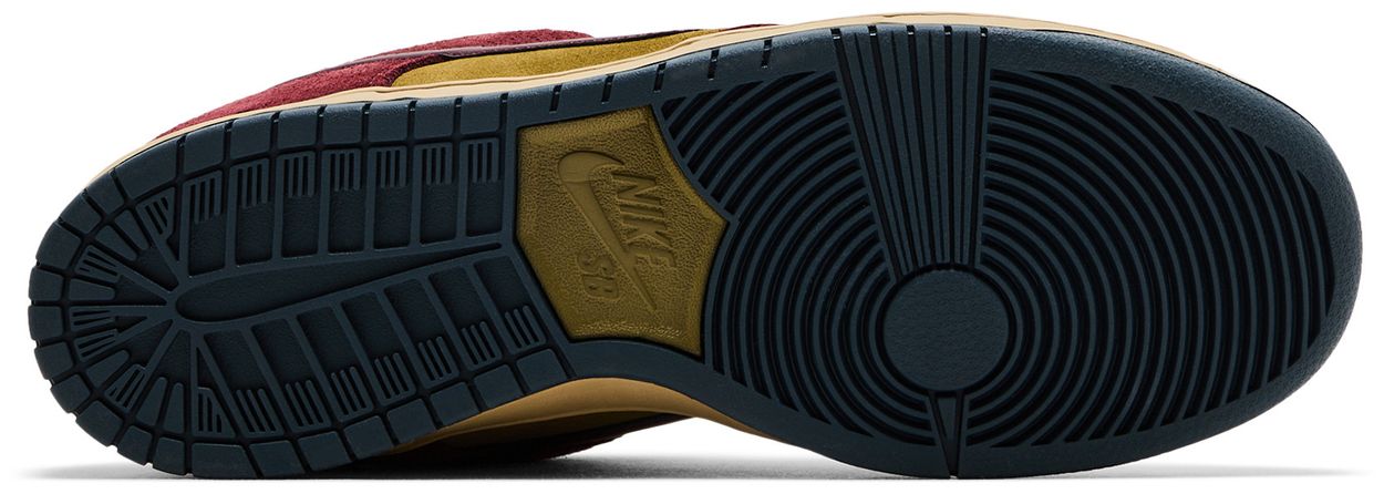 Nike SB Dunk Low Dark Team Red Olive Flak-Sole