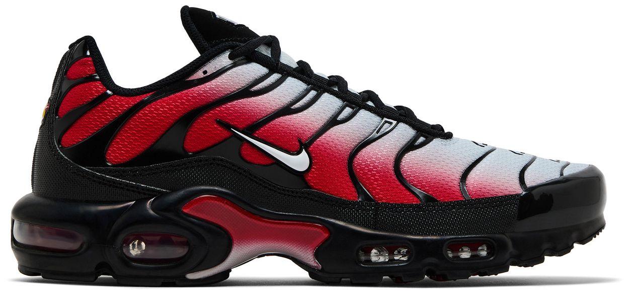 Nike Air Max Plus Pure Platinum University Red Black White-1