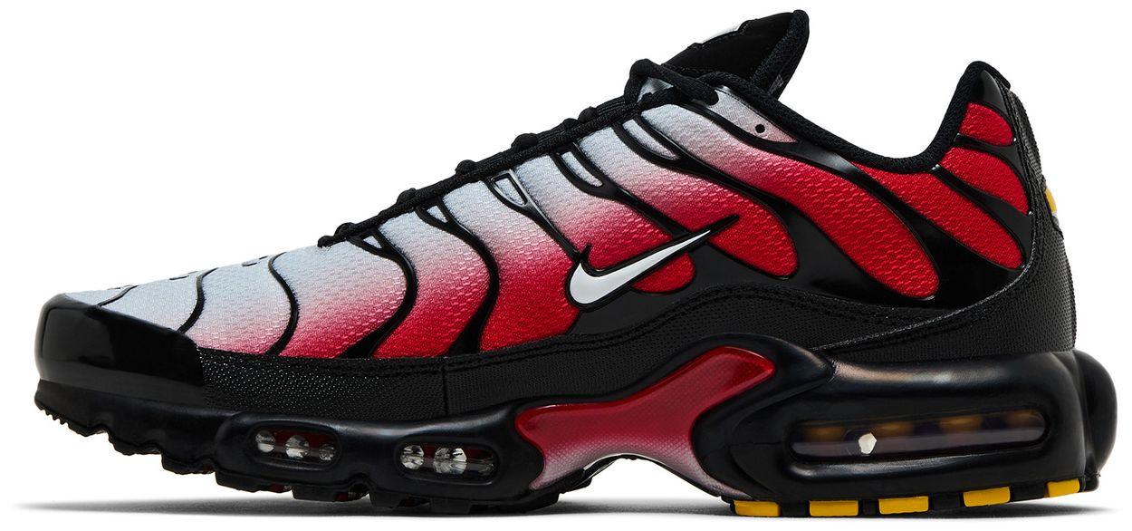 Nike Air Max Plus Pure Platinum University Red Black White-2