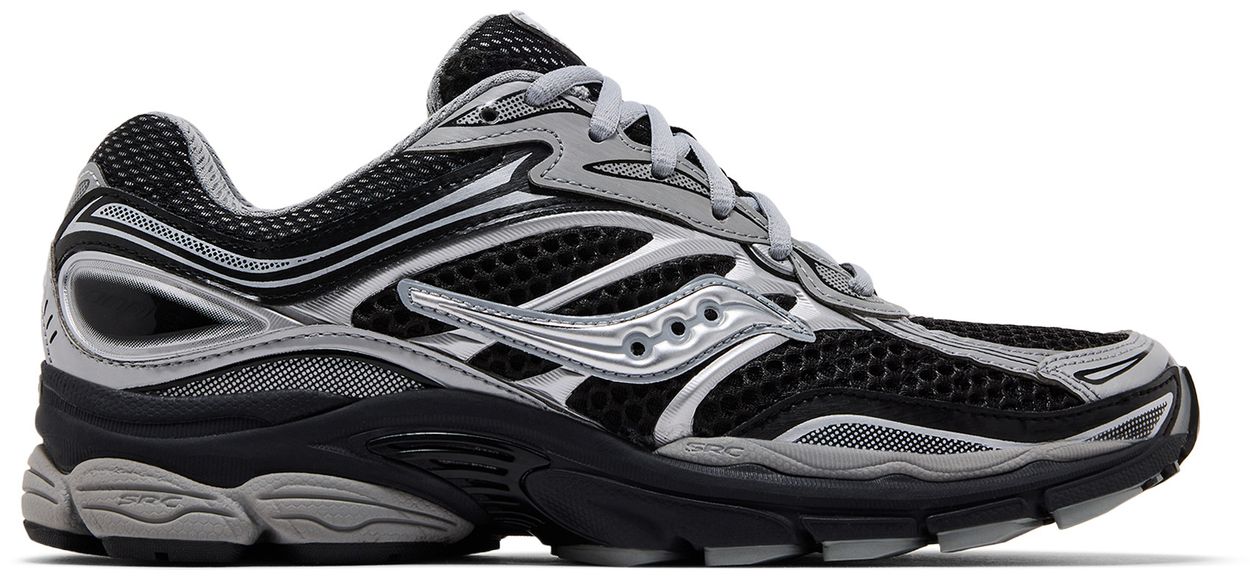 Saucony ProGrid Omni 9 Black Silver Grey-1