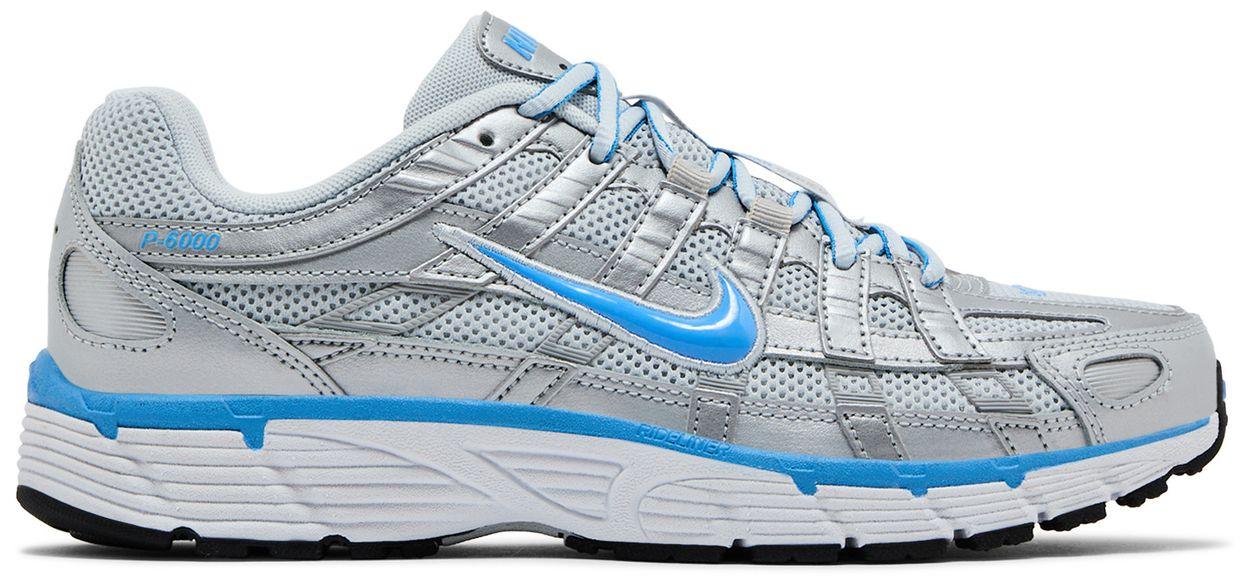Nike P-6000 Metallic Platinum Pure Platinum Metallic Silver University Blue-1