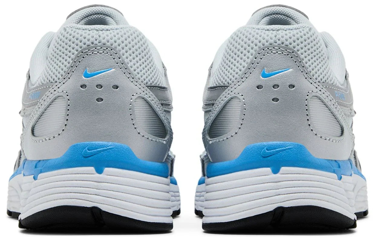 Nike P-6000 Metallic Platinum Pure Platinum Metallic Silver University Blue-Back