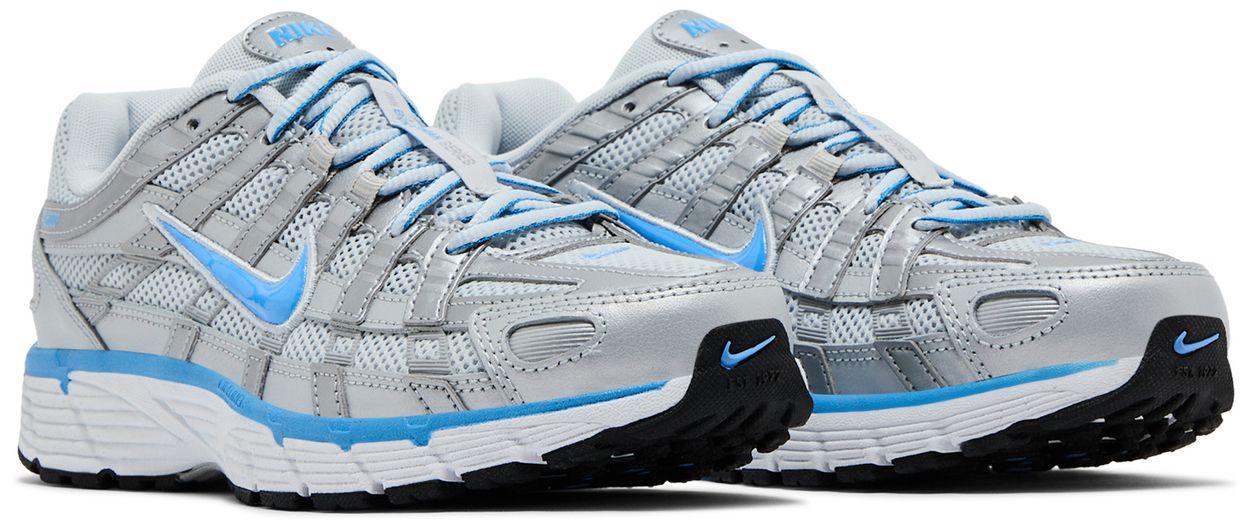 Nike P-6000 Metallic Platinum Pure Platinum Metallic Silver University Blue-Pair