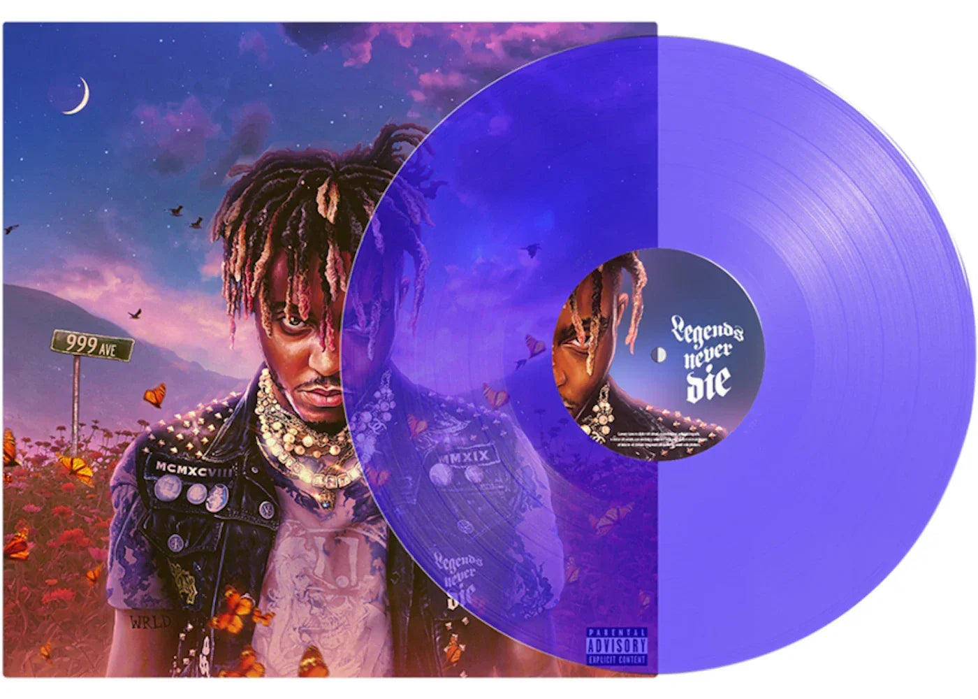 Juice Wrld Legends Never Die Vinyl Eternal Purple-1