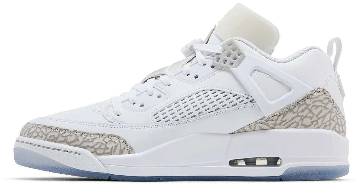 Jordan Spizike Low White Metallic Silver Barely Blue Neutral Grey-2