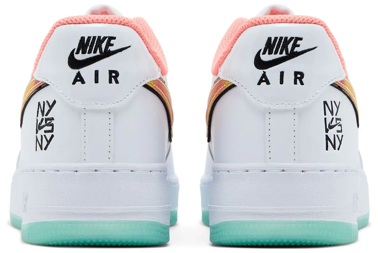 Nike Air Force 1 Low NY vs. NY White Crimson Pulse-Back