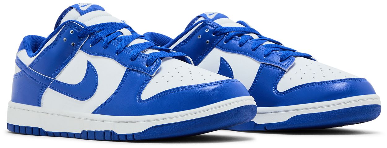 Nike Dunk Low White Hyper Royal (2025)-Pair
