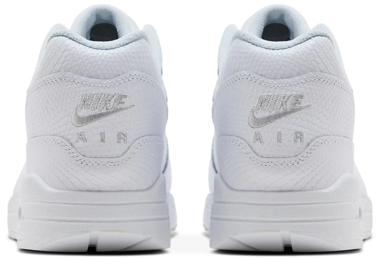 Nike Air Max 1 Premium White Snakeskin-Back