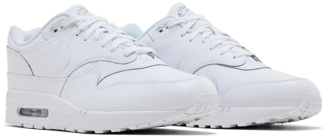 Nike Air Max 1 Premium White Snakeskin-Pair