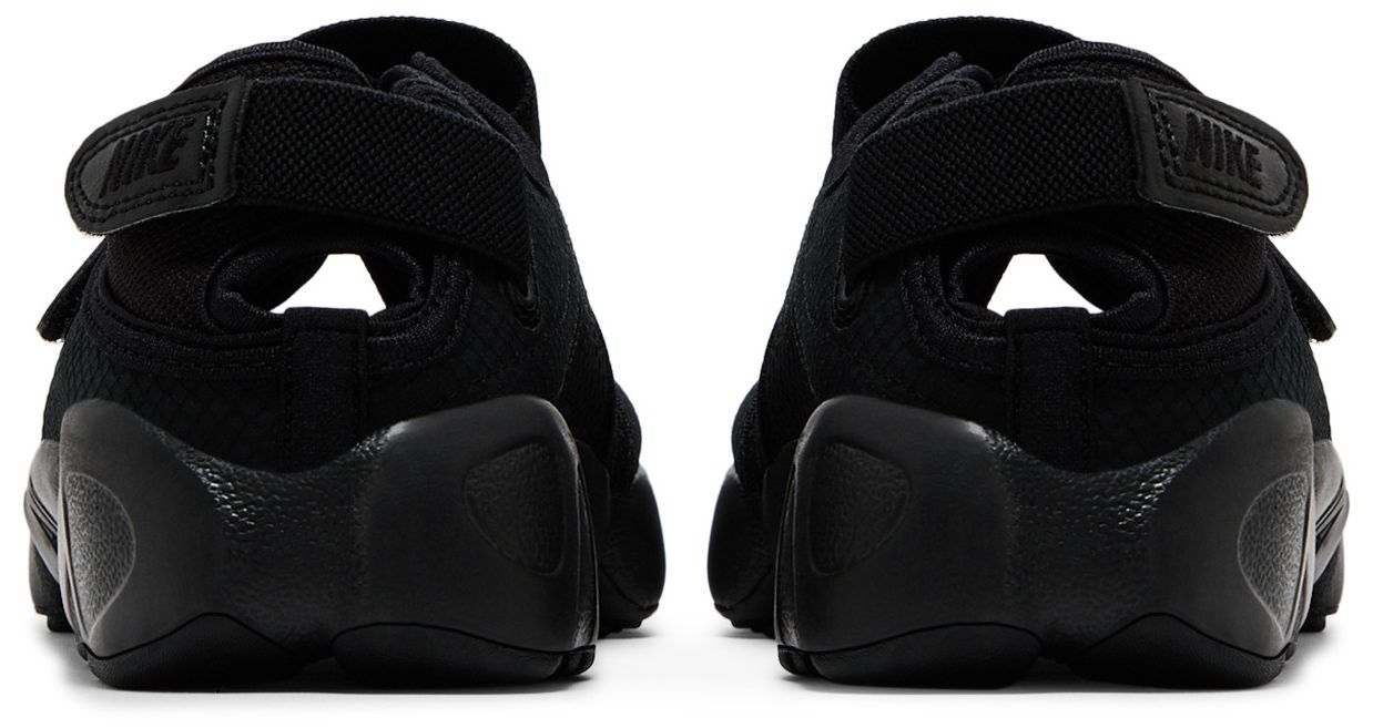 Nike Air Rift Breathe Triple Black (Women's)-Back