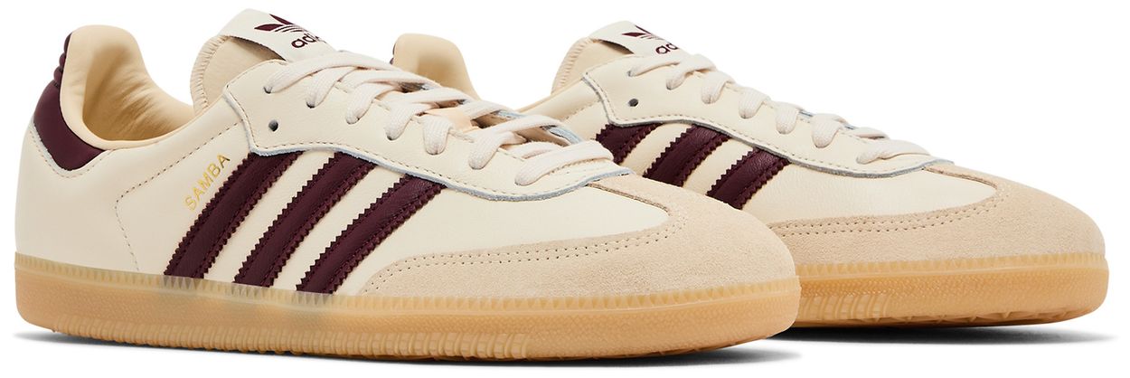 adidas Samba OG Wonder White Shadow Red-Pair