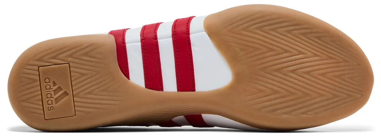 adidas Taekwondo Mei Ballet White Better Scarlet (Women's)-Sole